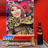 Shania Twain Canvas Art by Chris Tutty - Chic Serenade Country Queen